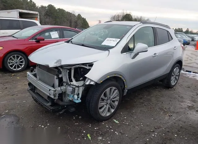 KL4CJASBXJB700445 2018 2018 Buick Encore- Preferred 2