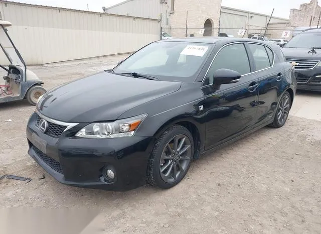 JTHKD5BH9C2074165 2012 2012 Lexus CT- 200H Premium 2