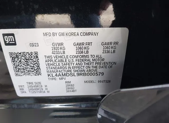 KL4AMDSL9RB000579 2024 2024 Buick Encore- GX Sport Touring Fwd 9