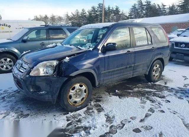 JHLRD78516C004878 2006 2006 Honda CR-V- LX 2