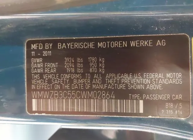 WMWZB3C55CWM02864 2012 2012 Mini Cooper- Countryman 9