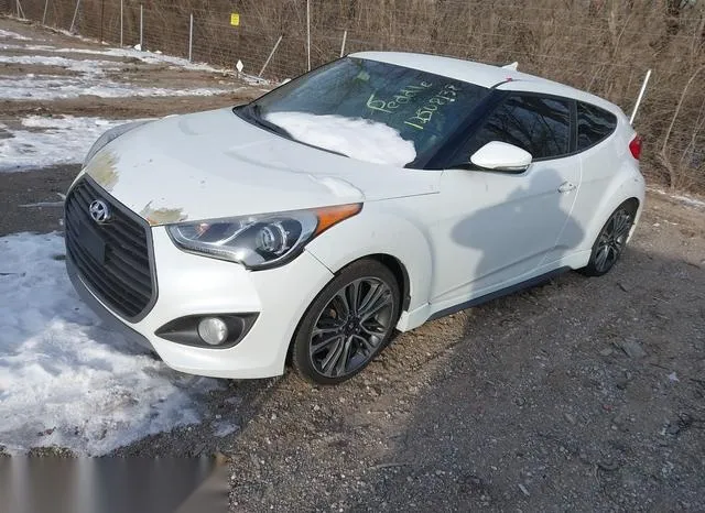 KMHTC6AEXGU248899 2016 2016 Hyundai Veloster- Turbo 2