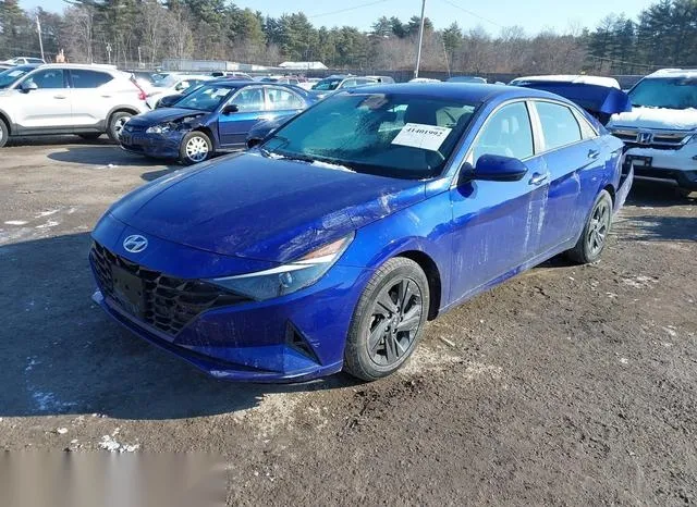 KMHLS4AG2MU105188 2021 2021 Hyundai Elantra- Sel 2