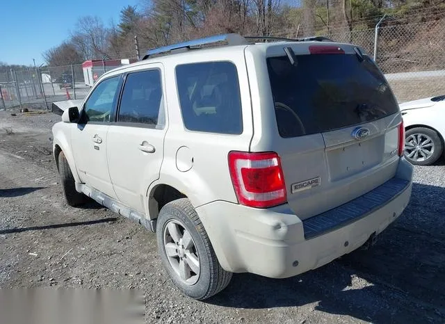 1FMCU941X8KA51316 2008 2008 Ford Escape- Limited 3