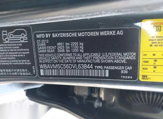 WBAVM5C56DVL63844 2013 2013 BMW X1- Xdrive35I 9