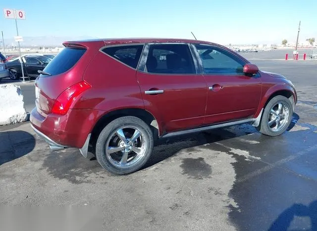 JN8AZ08T05W311400 2005 2005 Nissan Murano- S 4