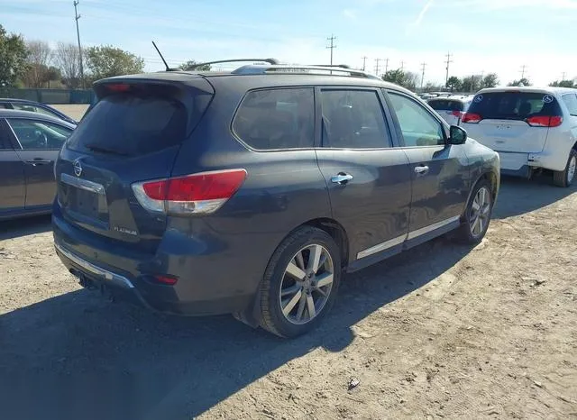 5N1AR2MN4DC639381 2013 2013 Nissan Pathfinder- Platinum 4