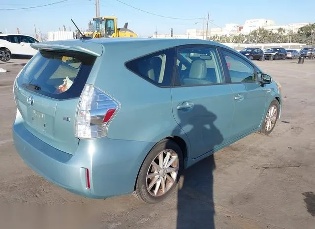 JTDZN3EU3E3302104 2014 2014 Toyota Prius- V Five 4