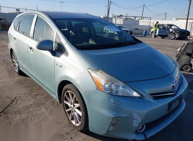 JTDZN3EU3E3302104 2014 2014 Toyota Prius- V Five 6