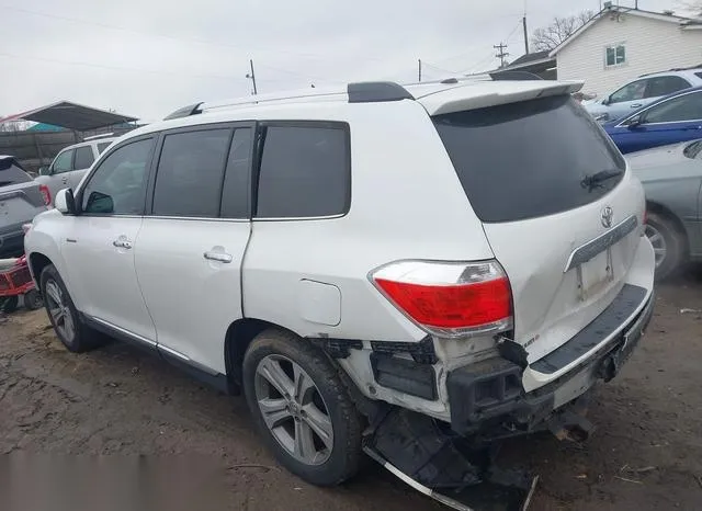 5TDDK3EH6CS125081 2012 2012 Toyota Highlander- Limited V6 3