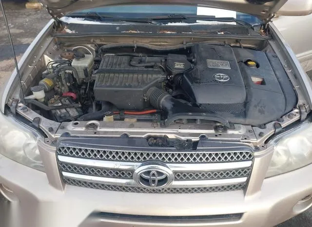 JTEGW21A370018109 2007 2007 Toyota Highlander- Hybrid V6 10