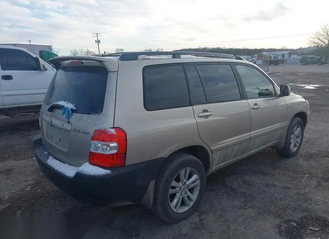 JTEGW21A370018109 2007 2007 Toyota Highlander- Hybrid V6 4