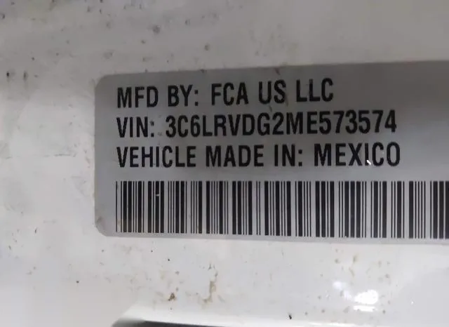 3C6LRVDG2ME573574 2021 2021 RAM Promaster- 2500 High Roof 1 9