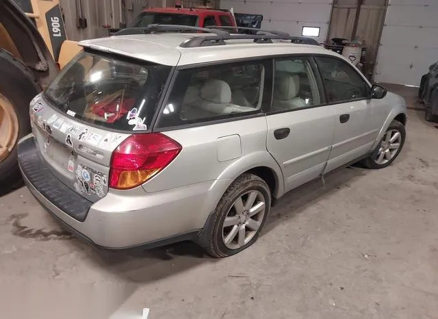 4S4BP61CX67303122 2006 2006 Subaru Outback- 2-5I 4