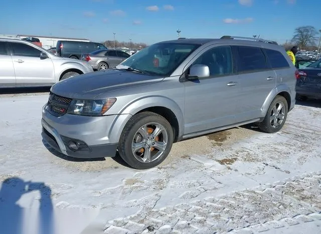 3C4PDCGG4HT594615 2017 2017 Dodge Journey- Crossroad Plus 2