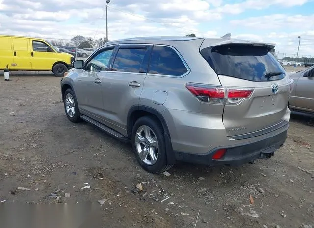 5TDDCRFH0GS019231 2016 2016 Toyota Highlander- Hybrid Limit 3