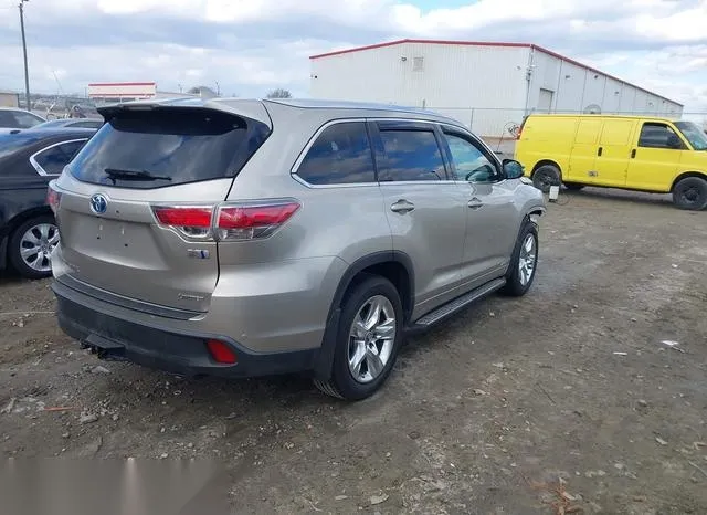 5TDDCRFH0GS019231 2016 2016 Toyota Highlander- Hybrid Limit 4