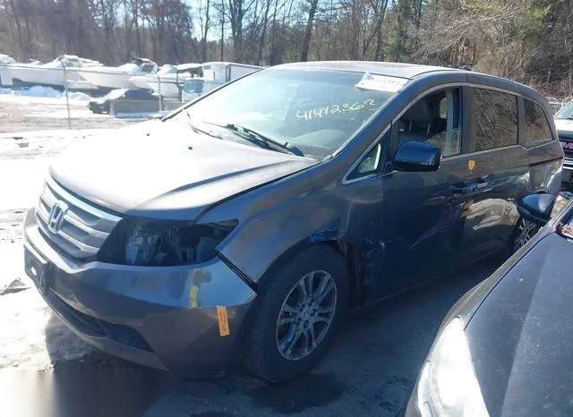 5FNRL5H63CB037697 2012 2012 Honda Odyssey- Ex-L 2