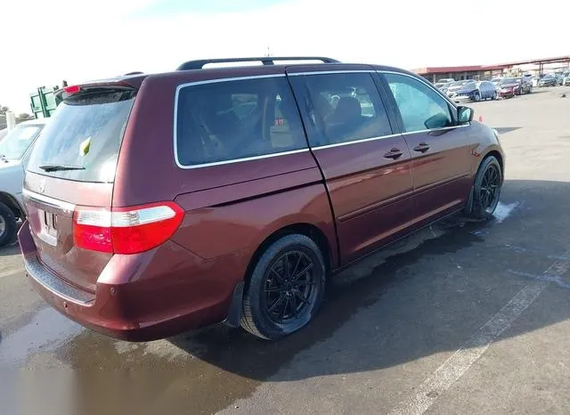 5FNRL38837B056228 2007 2007 Honda Odyssey- Touring 4