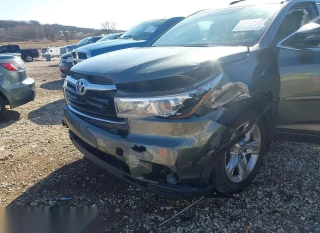 5TDDKRFH6GS302848 2016 2016 Toyota Highlander- Limited V6 6