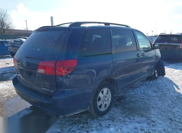 5TDZA23C74S124338 2004 2004 Toyota Sienna- LE 4