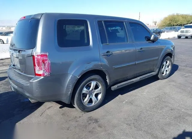 5FNYF3H59CB001298 2012 2012 Honda Pilot- Ex-L 4