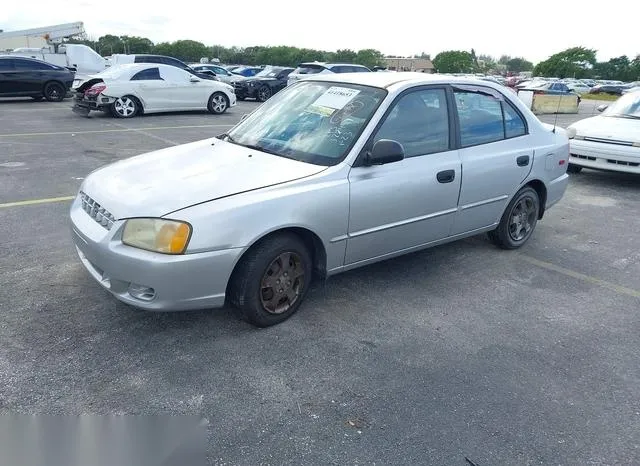 KMHCG45C52U378454 2002 2002 Hyundai Accent- GL 2