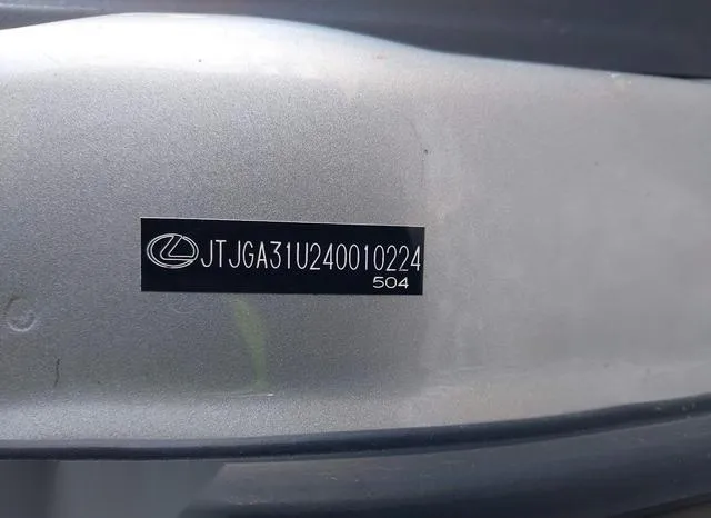 JTJGA31U240010224 2004 2004 Lexus RX- 330 9