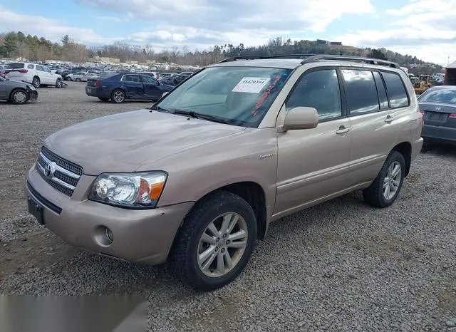 JTEEW21A660003707 2006 2006 Toyota Highlander- Hybrid Limit 2