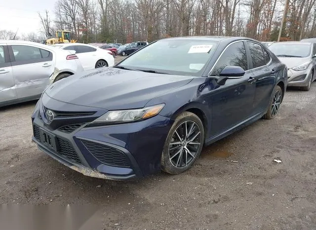 4T1G11AK7MU573215 2021 2021 Toyota Camry- SE 2