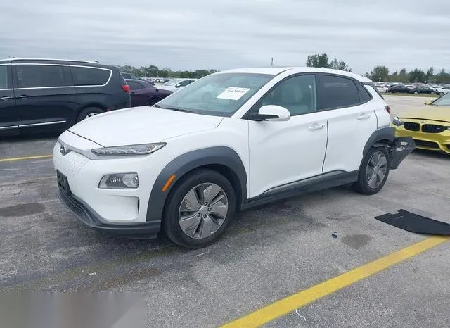 KM8K33AG2MU129123 2021 2021 Hyundai Kona- Electric Limited 2