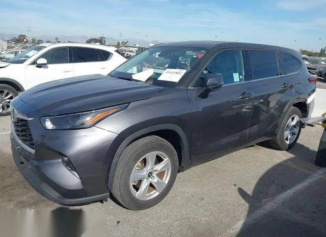 5TDZZRAH4NS096760 2022 2022 Toyota Highlander- LE 2