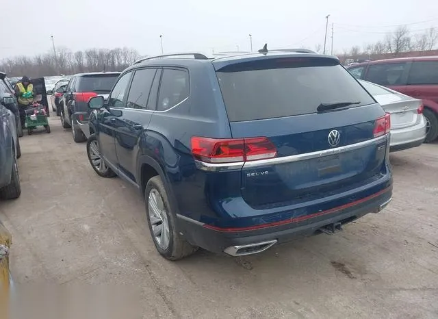 1V2BR2CA8MC505723 2021 2021 Volkswagen Atlas- 3-6L V6 Sel 3