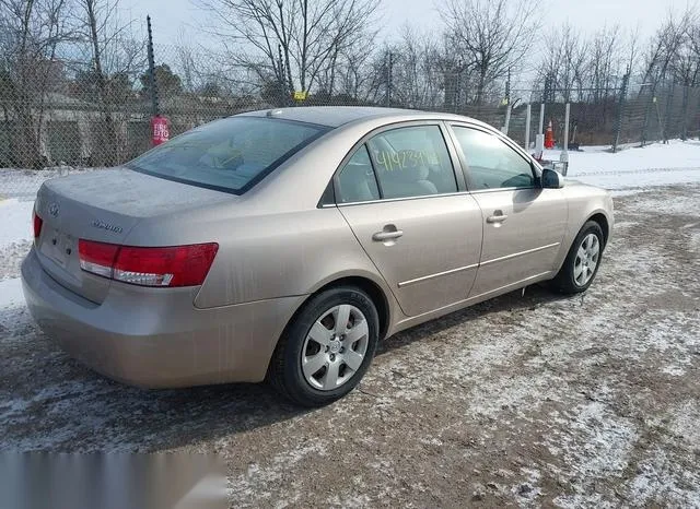 5NPET46C08H388769 2008 2008 Hyundai Sonata- Gls 4