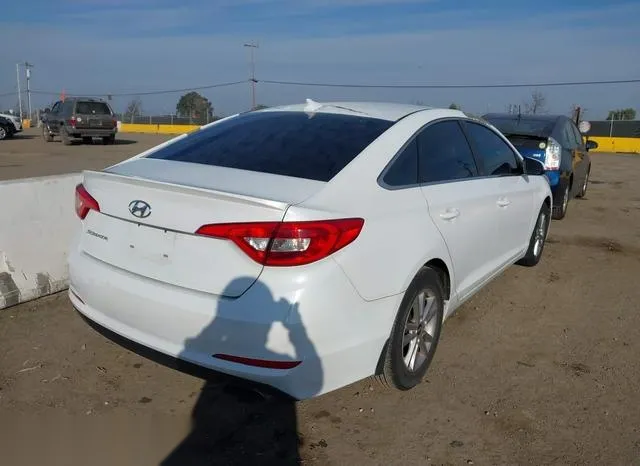 5NPE24AF6HH456531 2017 2017 Hyundai Sonata- SE 4