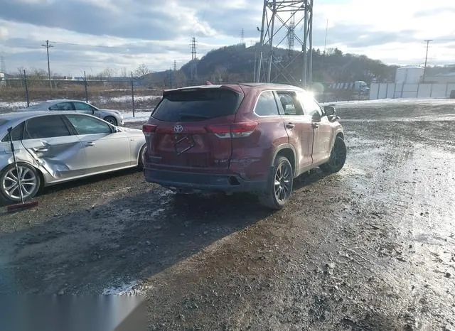 5TDJZRFH3KS607134 2019 2019 Toyota Highlander- SE 4