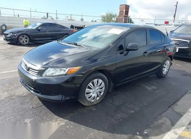 19XFB2F55CE388342 2012 2012 Honda Civic- Sedan LX 2