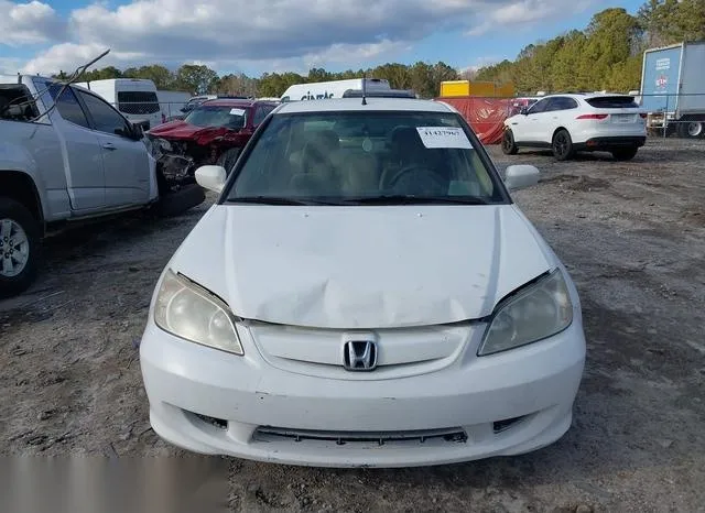 JHMES966X5S017396 2005 2005 Honda Civic- Hybrid 6