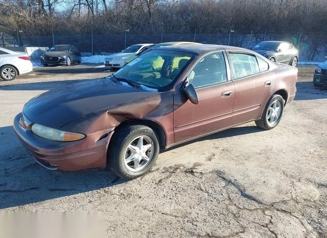 1G3NL52E8XC334529 1999 1999 Oldsmobile Alero- GL 2