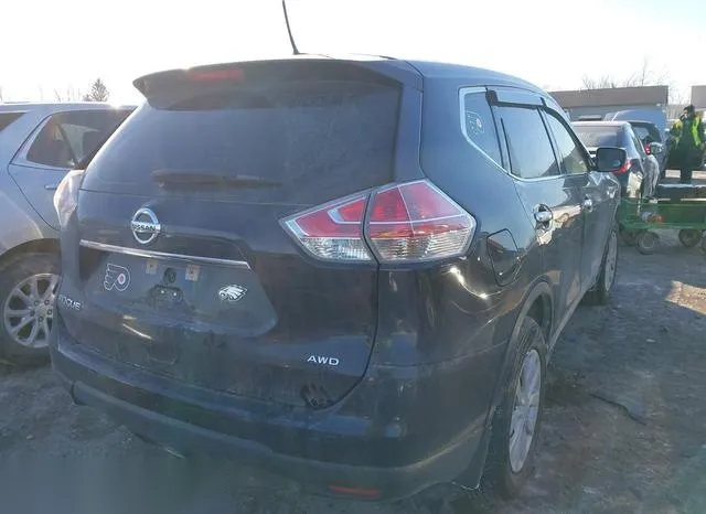 KNMAT2MV5FP553191 2015 2015 Nissan Rogue- S/Sl/Sv 4