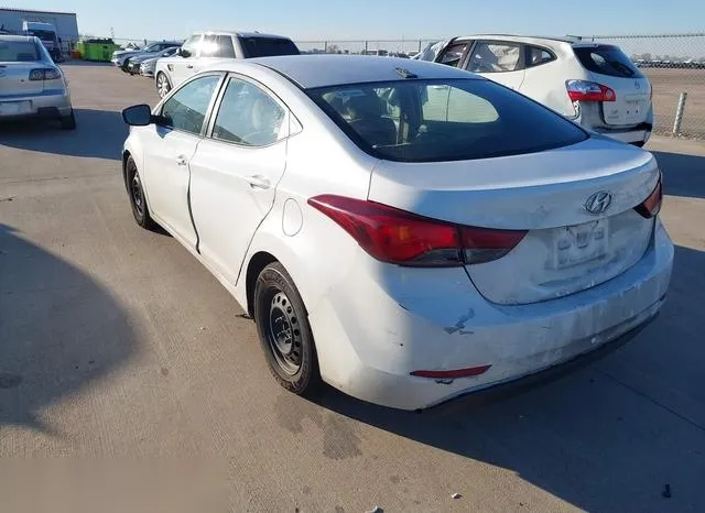 5NPDH4AE3GH783565 2016 2016 Hyundai Elantra- SE 3