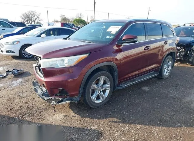 5TDYKRFHXFS066205 2015 2015 Toyota Highlander- Limited V6 2