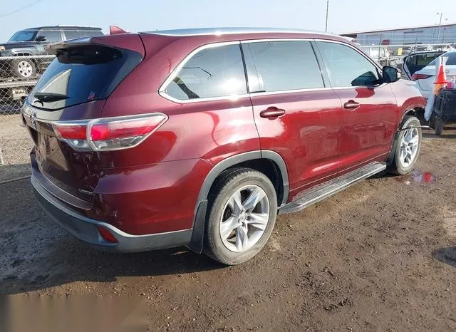 5TDYKRFHXFS066205 2015 2015 Toyota Highlander- Limited V6 4