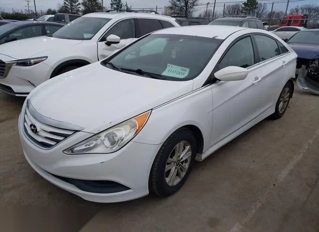 5NPEB4AC8EH942307 2014 2014 Hyundai Sonata- Gls 2