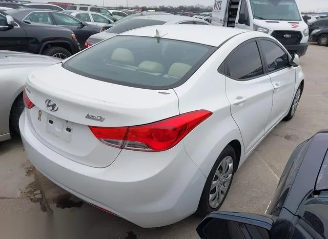 5NPDH4AE4CH067381 2012 2012 Hyundai Elantra- Gls 4