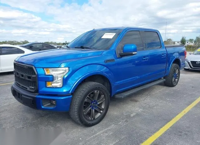 1FTEW1CG2FKE28717 2015 2015 Ford F-150- Lariat 2