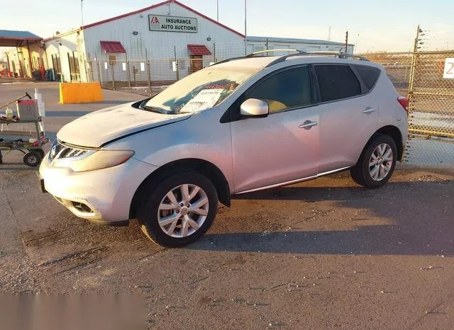 JN8AZ1MUXEW406258 2014 2014 Nissan Murano- SV 2