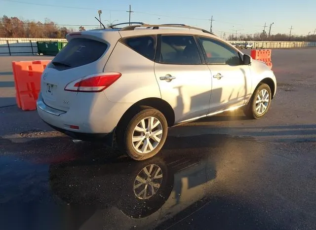 JN8AZ1MUXEW406258 2014 2014 Nissan Murano- SV 4