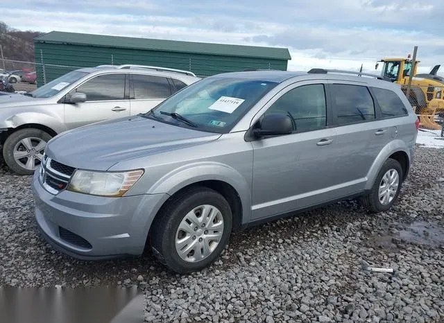 3C4PDCABXHT662106 2017 2017 Dodge Journey- SE 2