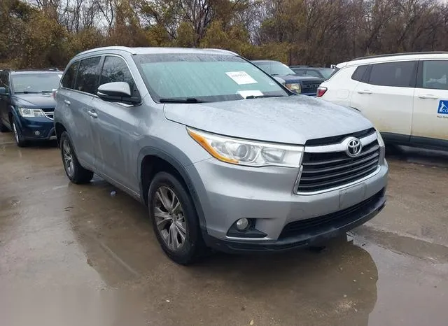 5TDKKRFH0ES036229 2014 2014 Toyota Highlander- Xle V6 1